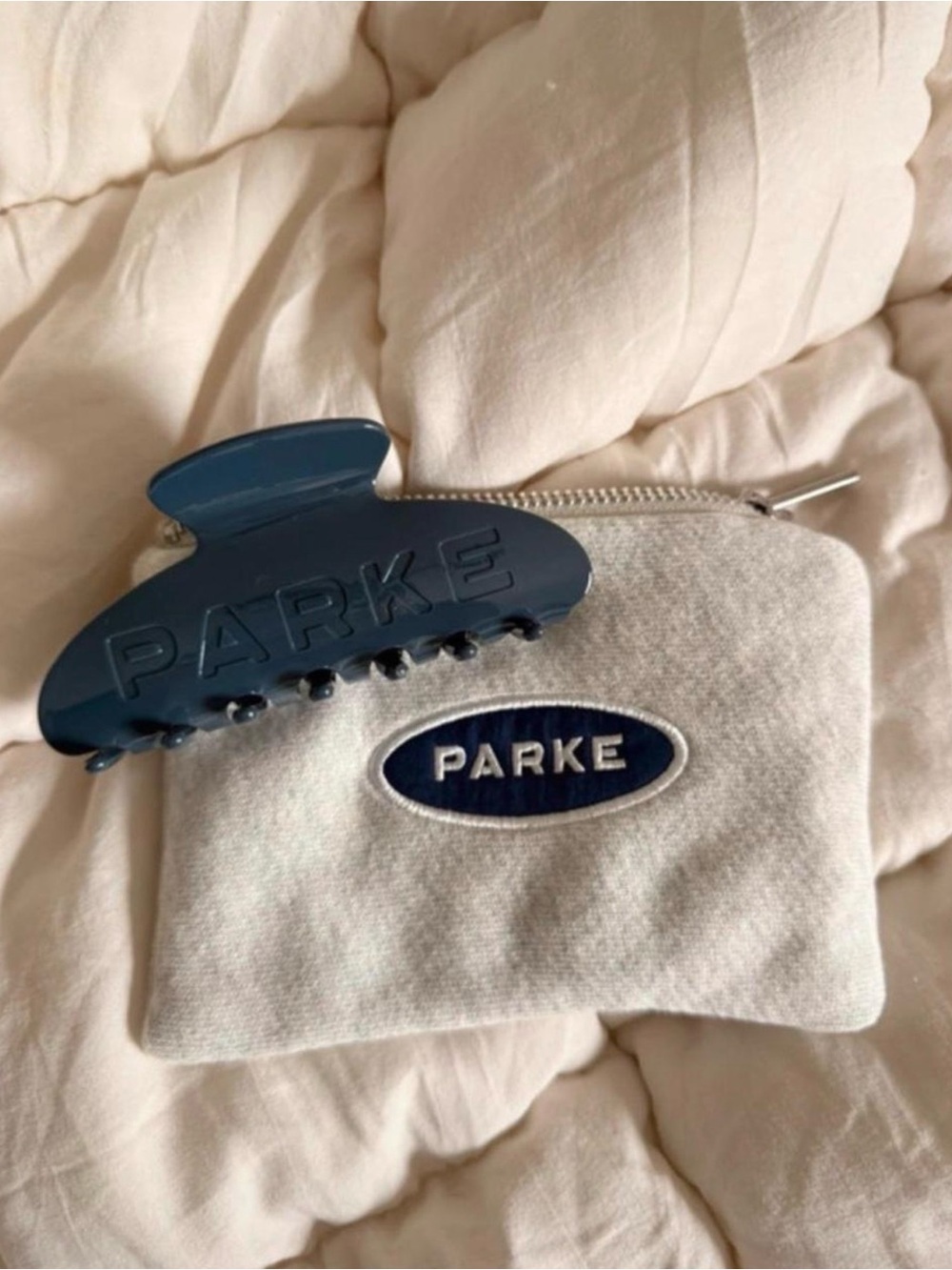 PARKE Navy Hair Clip - Women Other Hair Accessory